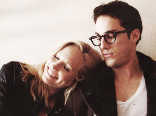 candice accola, caroline forbes and glasses