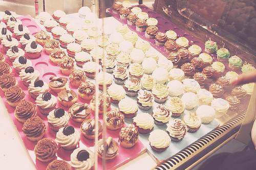 colorful, cupcakes and cute