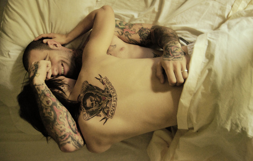 bedroom, boy, gay couple, girl, love, photography