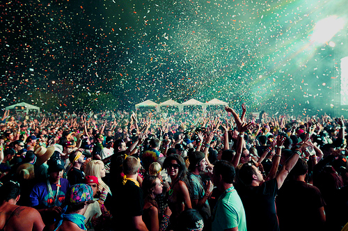 concert, confetti and festival