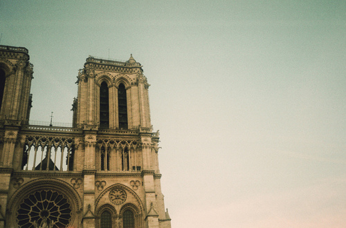 cathedral, notre dame and paris