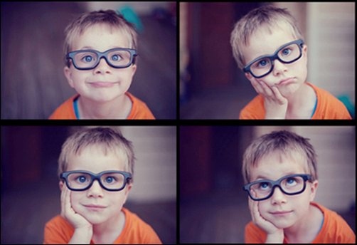 child, cute and eyeglasses