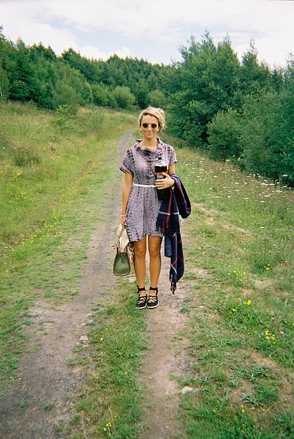 disposable, girl and park