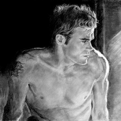 drawings guys hot paul wesley picture salvatore