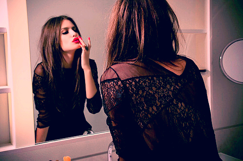 fashion, girl and lipstick