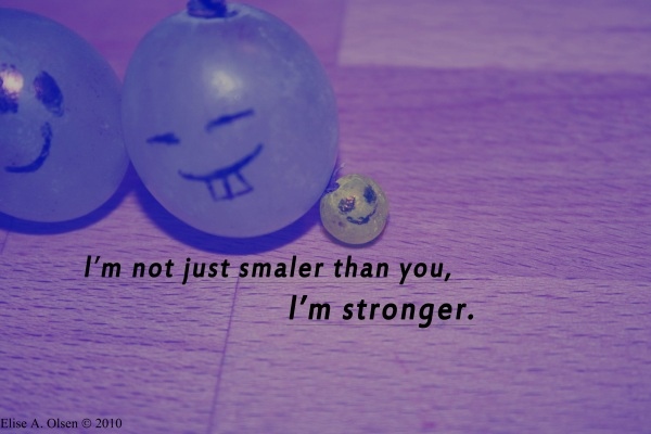 grape, small and smile