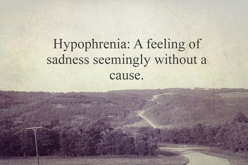 grey, hypophrenia and meaning