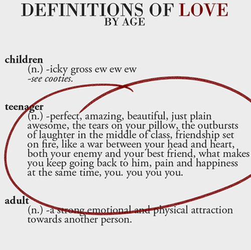 amor, children and definition
