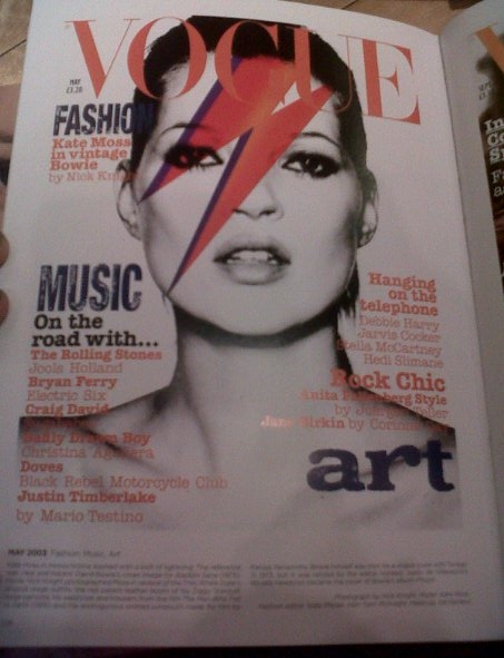 art, bowie and chic