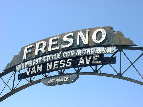 california, city and fresno