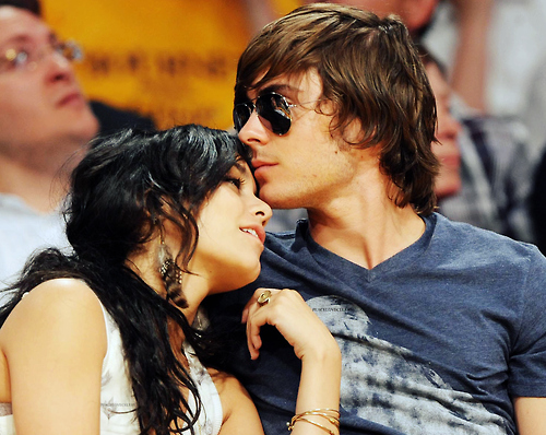 couple, cute and vanessa hudgens