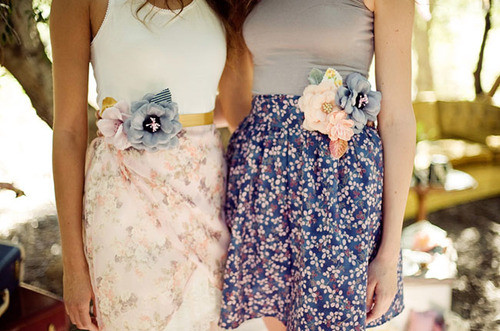 cute, fashion and flowers