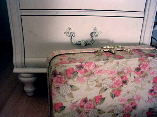 drawers, floral and pretty