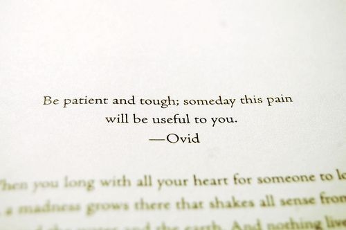 ovid, pain and patient