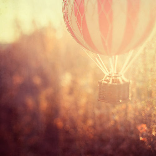 afternoon-balloon-cute-pink-sunlight-yel