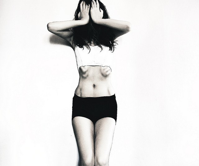ana, anorexia and bad photoshop