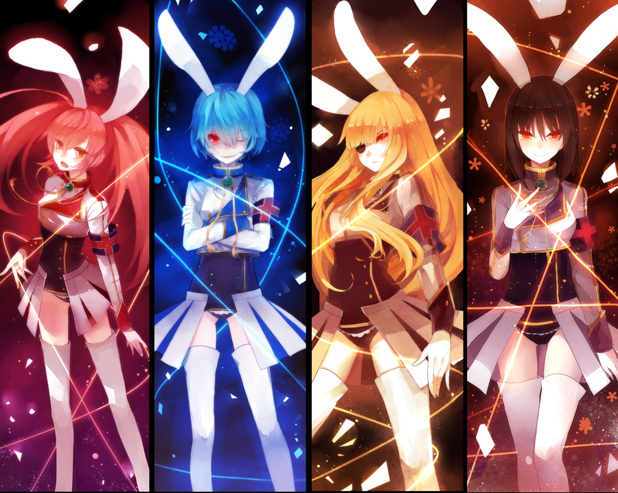 anime, bunny, siestas, sisters, umineko image 96104 on Favim