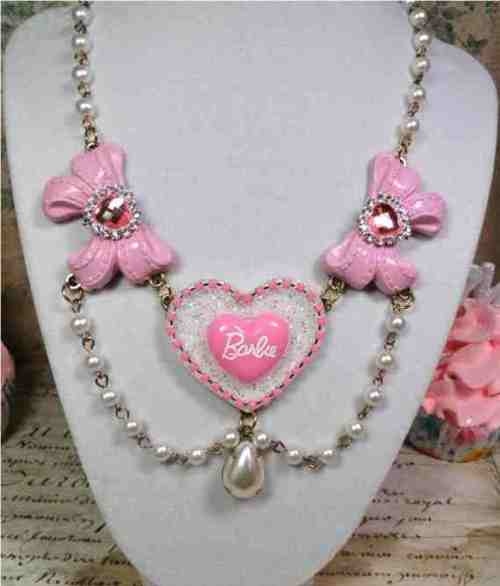 barbie, beads and bow