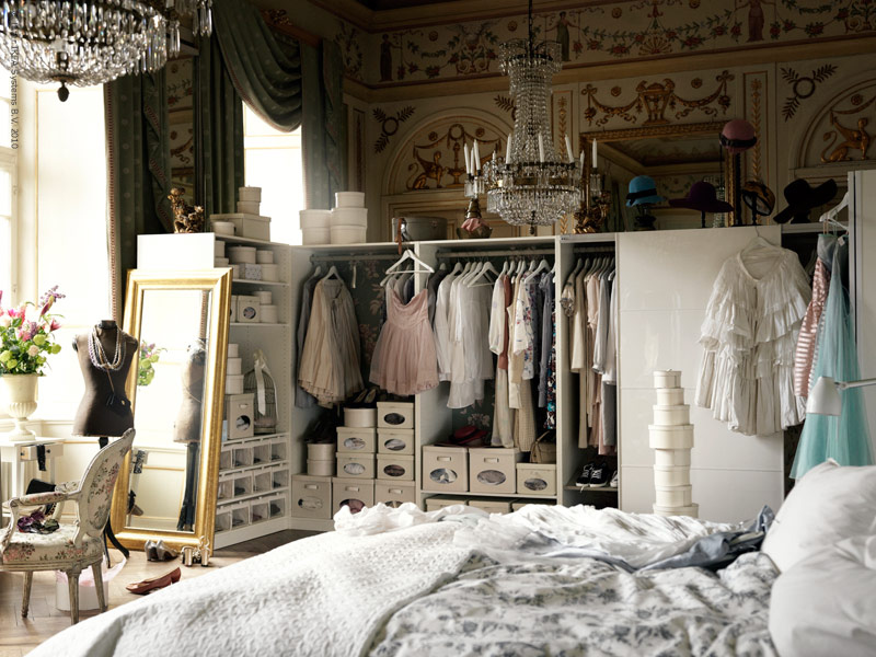 beautiful, bedroom and clothes
