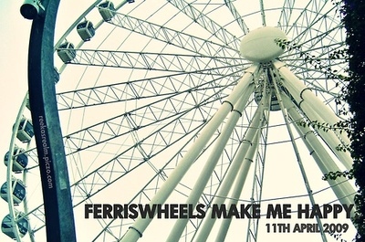 beautiful,  ferris wheel and  happiness