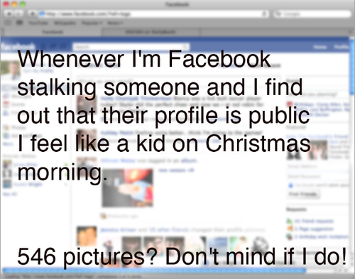 christmas, facebook and haha