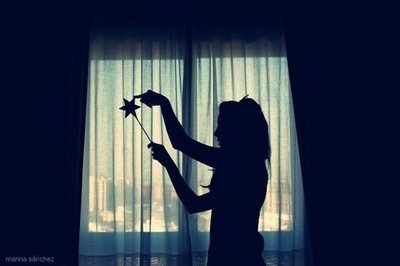 drapes,  magic and  silhouette