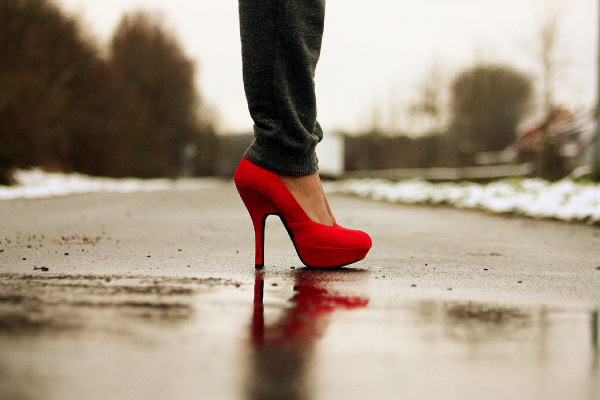 fashion, girl and high heels