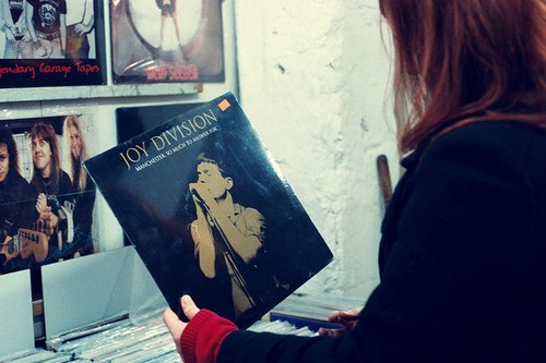 girl, joy division and music
