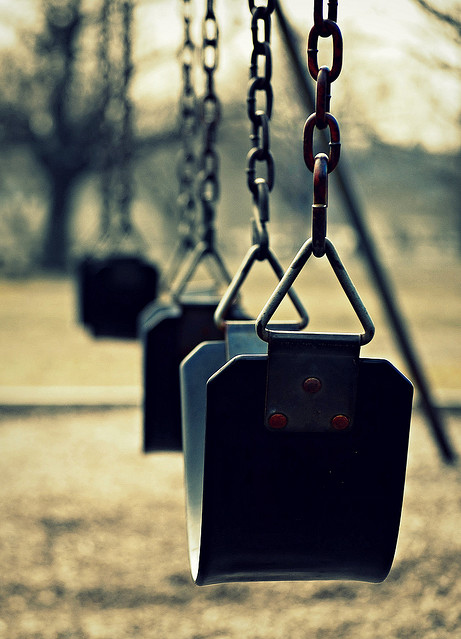 i love to swing, playground and swing