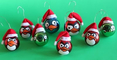 angry birds,  christmas and  cute