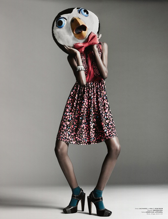 animals, bow, dress, editorial, fashion, floral