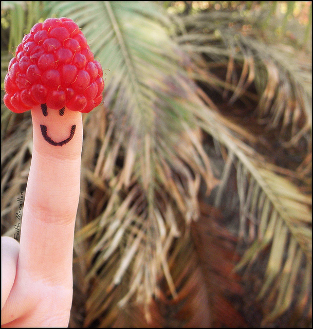 berry, cute and finger