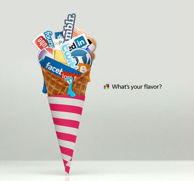 blogger, facebook and flavor
