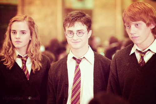 daniel radcliffe, emma watson and harry potter