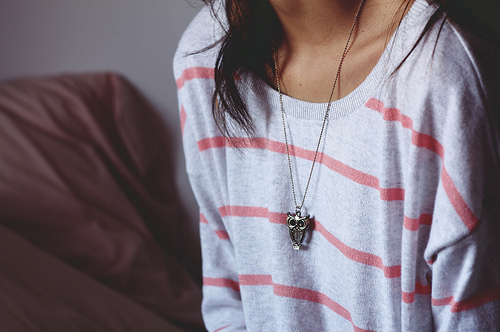 fashion, necklace and owl