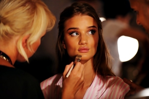 angels, backstage, bambi, beautiful, brunette, cheekbones