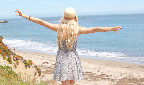 be free,  beach and  blonde
