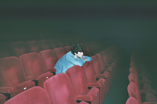 alone, blue and cinema