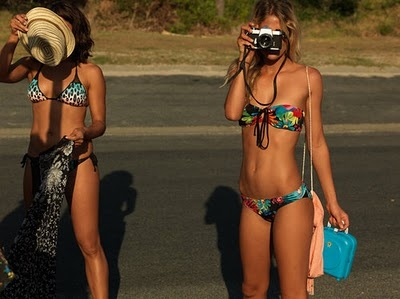bikini,  camera and  fashion