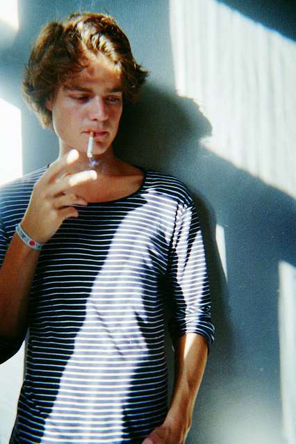 boy, cigarette and cute