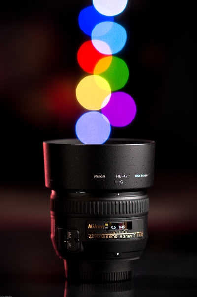 camera, colors and lens