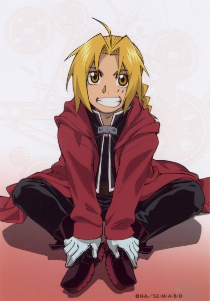 anime, edward and edward elric