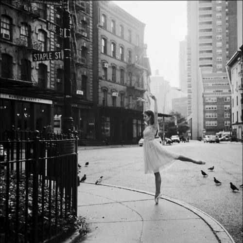 ballet, black and white and cute