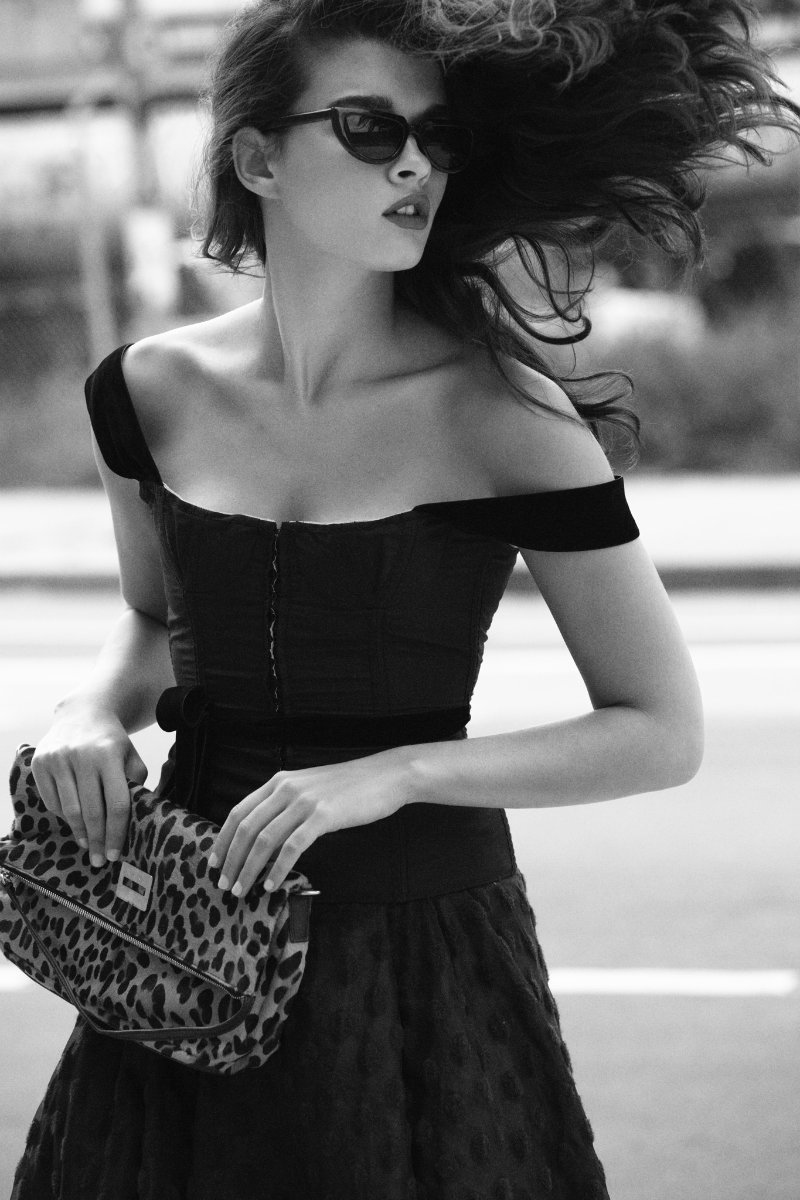 beautiful, black and white and cute