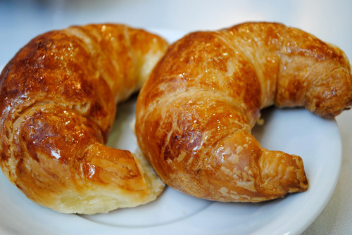 breakfast, croissants and delicious