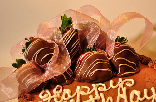 cake, chocolate and chocolate strawberry