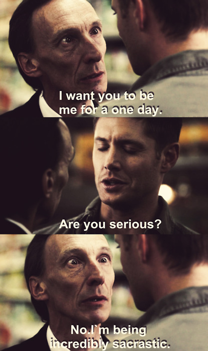 dean winchester, death and funny