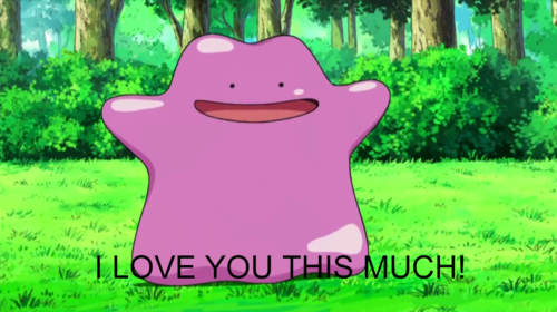 Resultado de imagem para ditto love pokemon