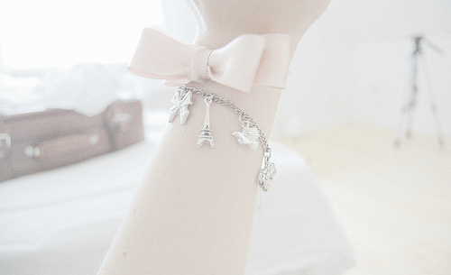 beautiful,  bird and  bracelet