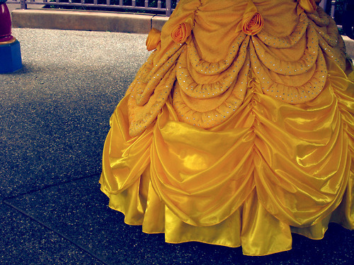 beauty and the beast, belle, disney, disney princess, dress, princess